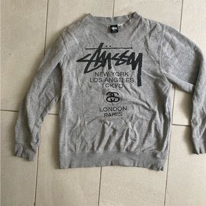 Stussy oversized Crewneck